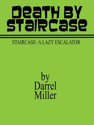 cover image of Death by Staircase